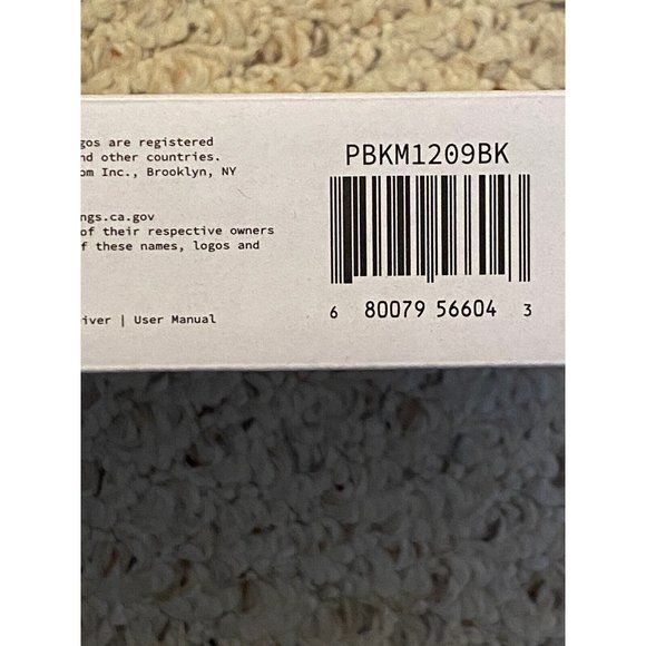 PACKARD BELL Essentials FULL-SIZE WIRELESS KEYBOARD & MOUSE COMBO PBKM1209BK - Picture 7 of 8